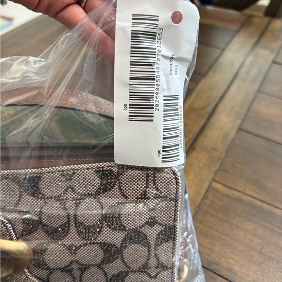 Coach Tabby 26 Medium Crystal Signature Jacquard Shoulder Bag - Picture 16 of 16